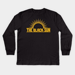 The Black Sun (Snow Crash) Kids Long Sleeve T-Shirt